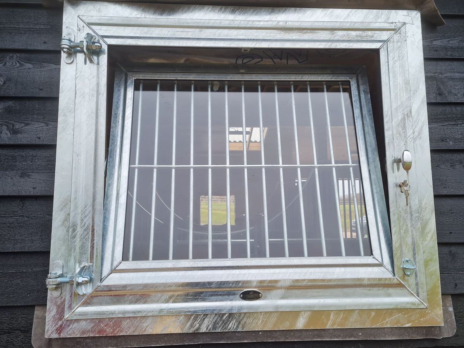 Galvanised tilt & swing window